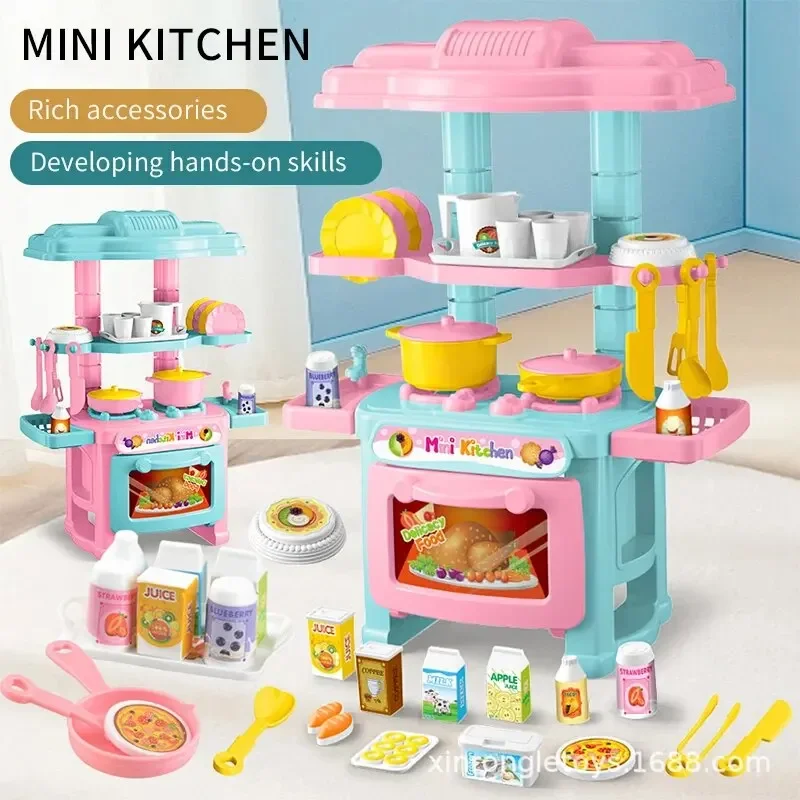 Mini Kitchen Counter Play Set  - Kids Outdoor Kitchen Accessories review and price