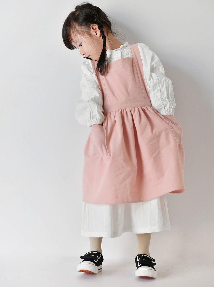Kids Cotton Apron Dress Parent - Kids Outdoor Kitchen Accessories review and price