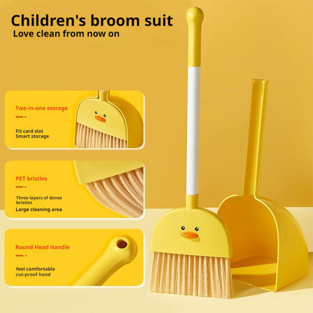 Mini Children Broom and Dustpa - Kids Outdoor Broom review and price