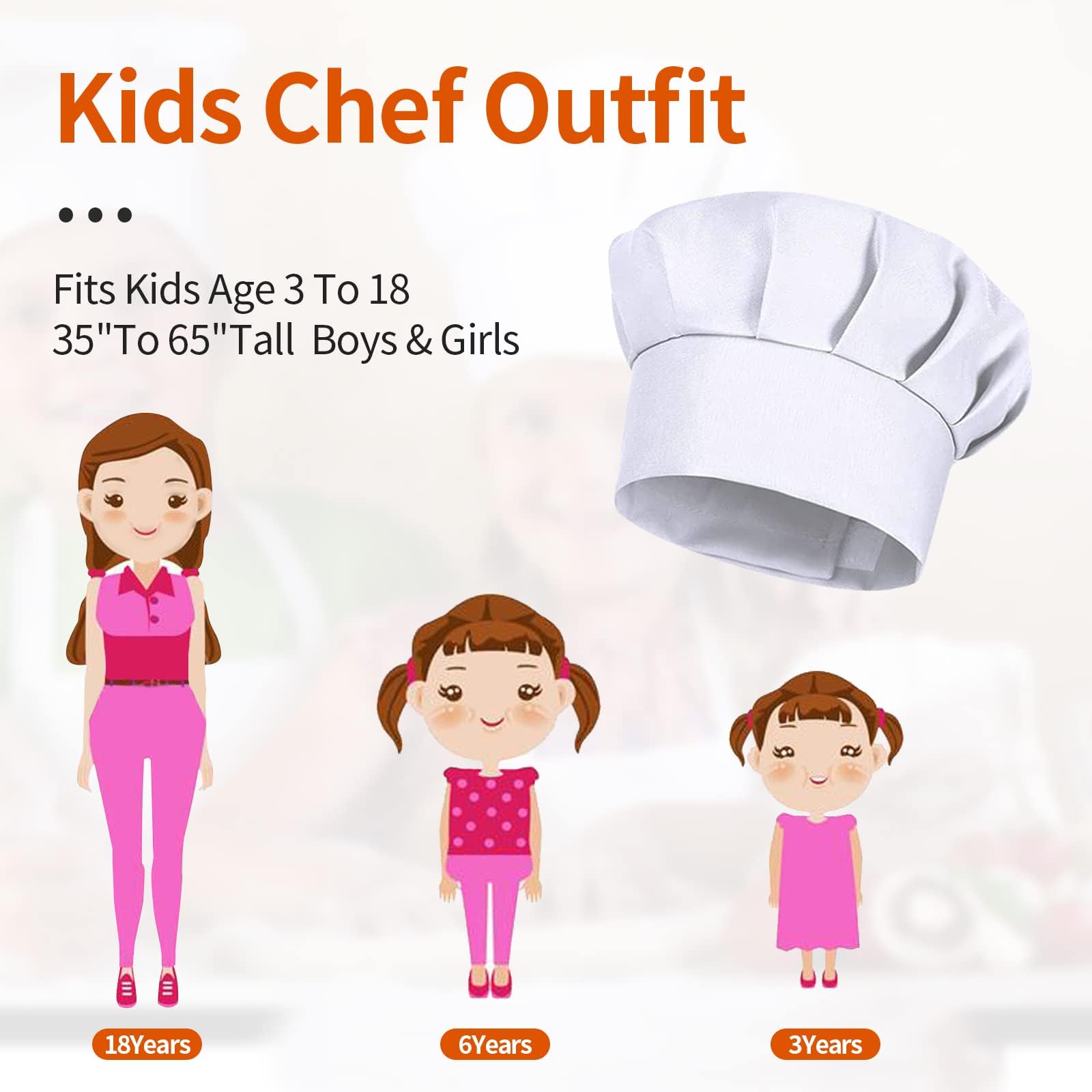 4PCS White Party Cap Hat Costu - Kids Outdoor Kitchen Accessories review and price